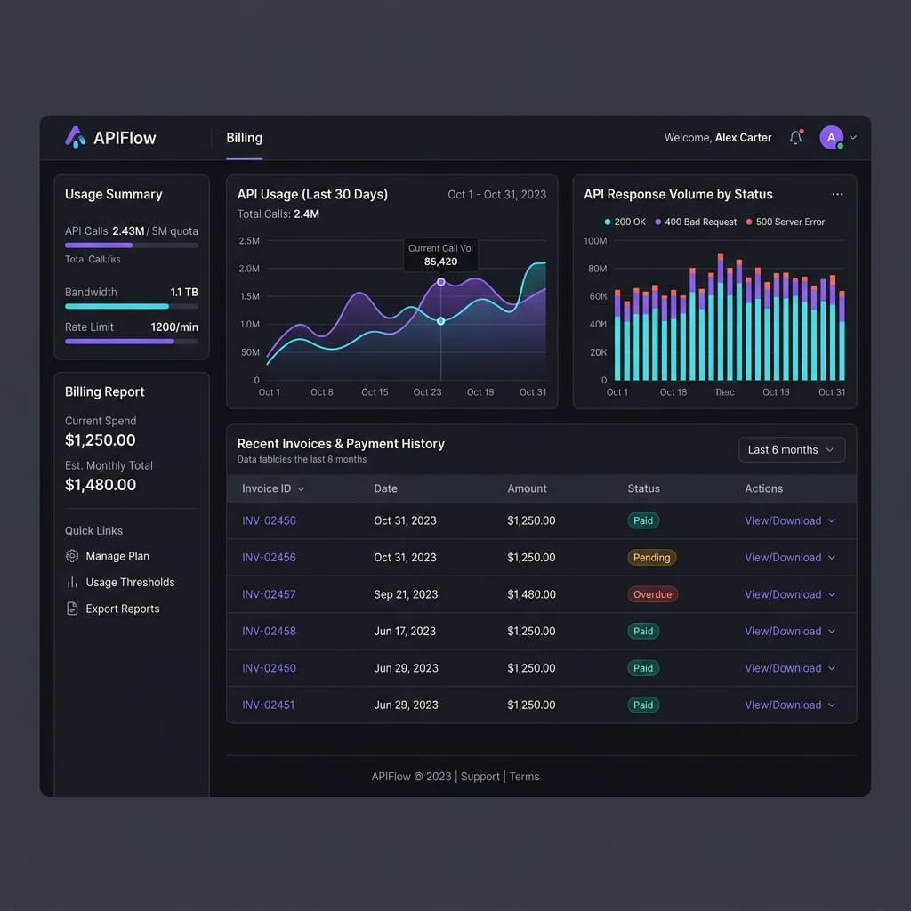 API BILLING