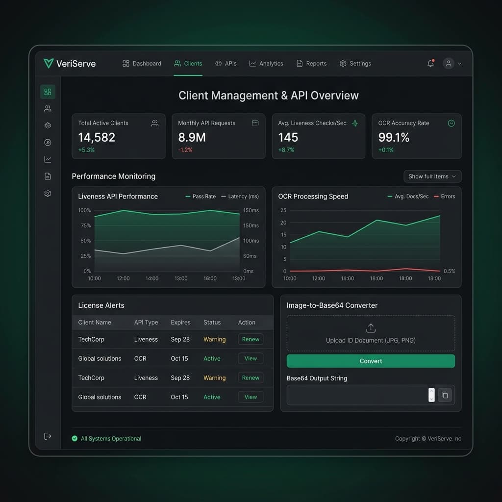 PURE LIVE DASHBOARD